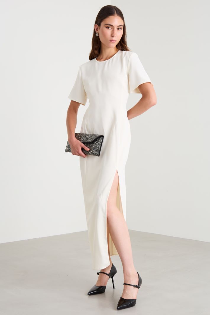 Long slit dress Intrend