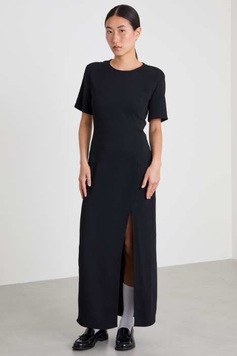 Abito lungo con spacco