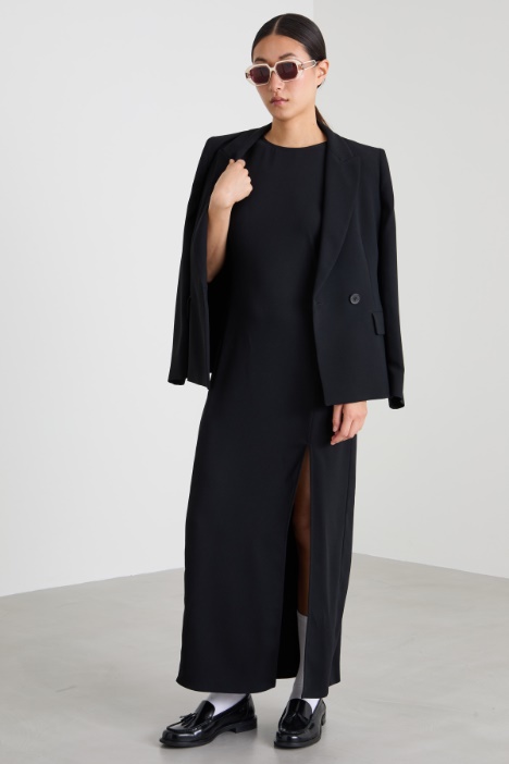 Long slit dress Intrend