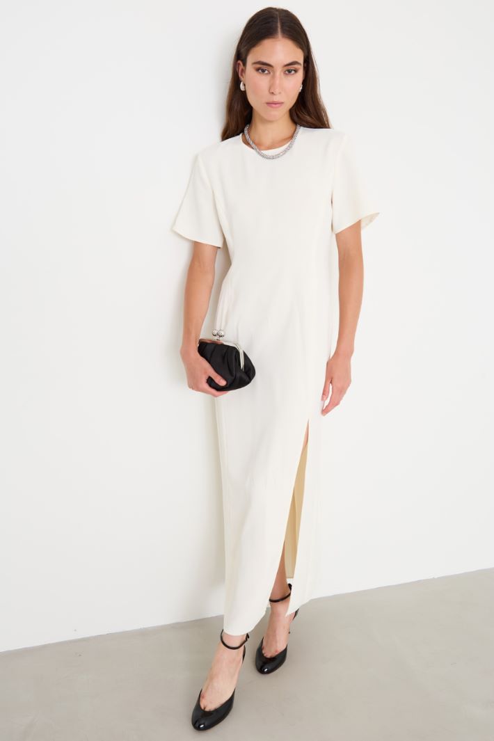 Long slit dress Intrend