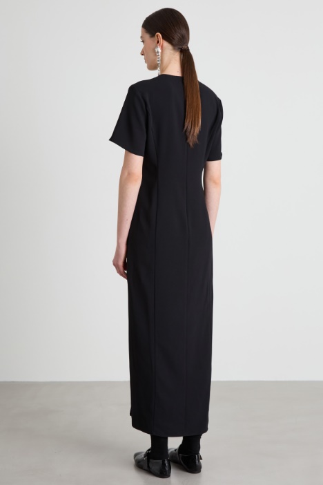 Abito lungo con spacco