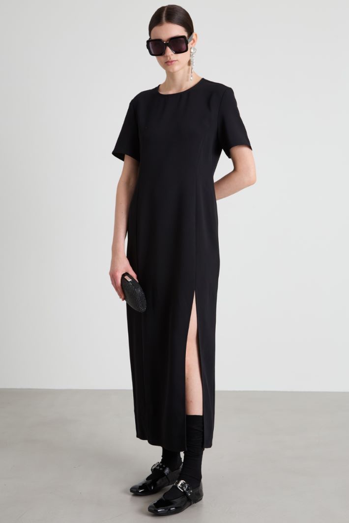 Long slit dress Intrend