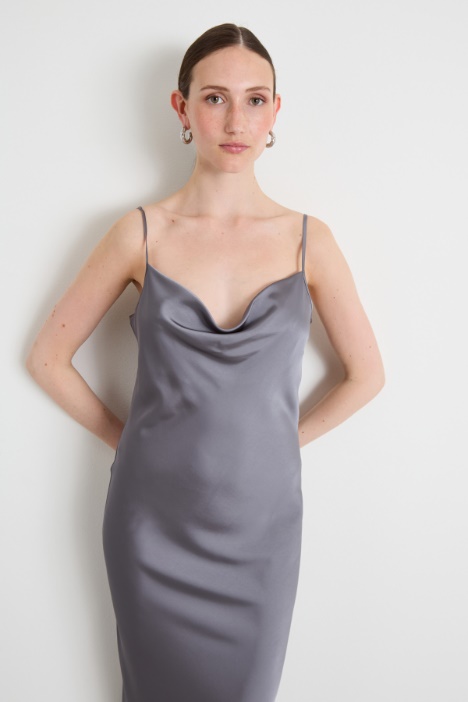 Vestido lencero de satén