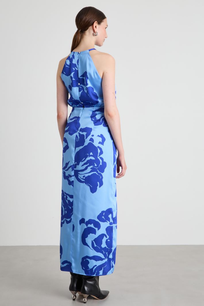 Sleeveless slit dress Intrend - 3