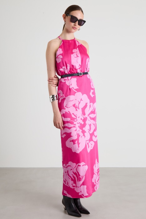 Vestido sin mangas con abertura Intrend