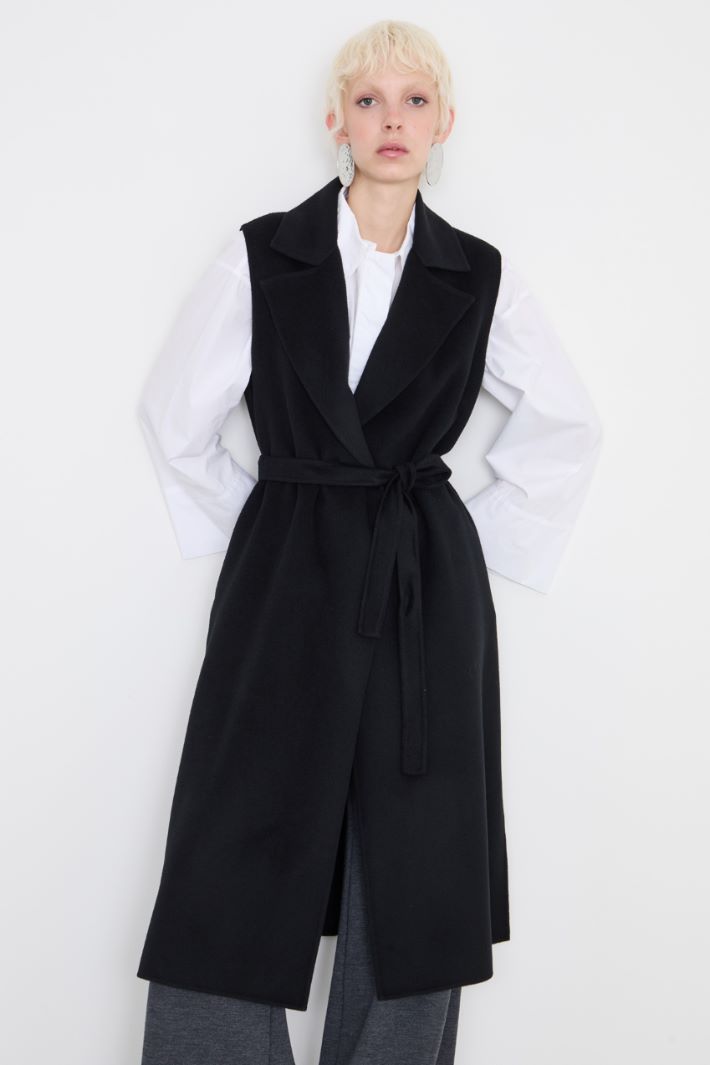 Double wool gilet Intrend