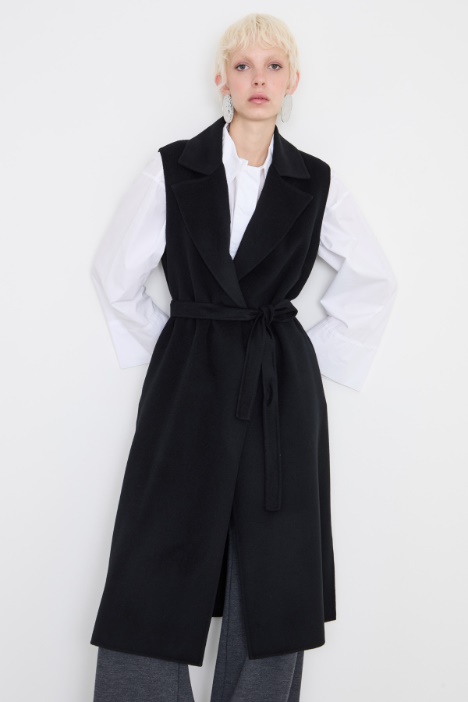 Double wool gilet Intrend