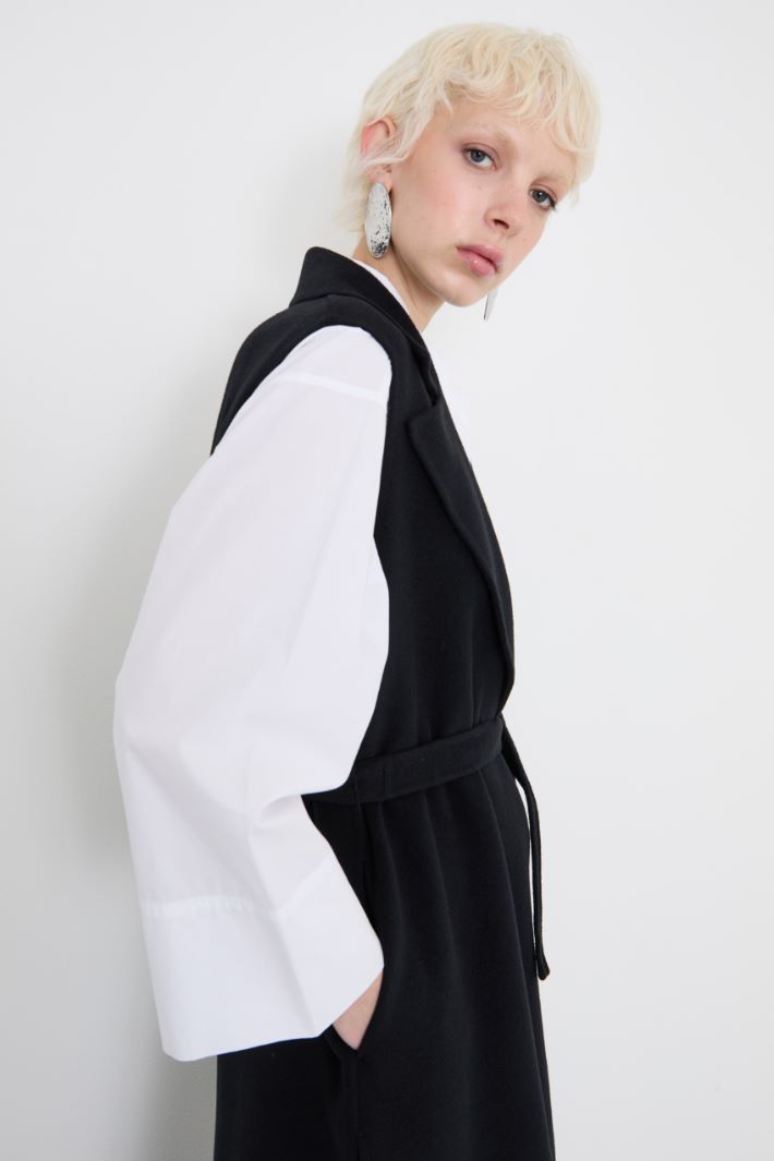 Double wool gilet Intrend - 4