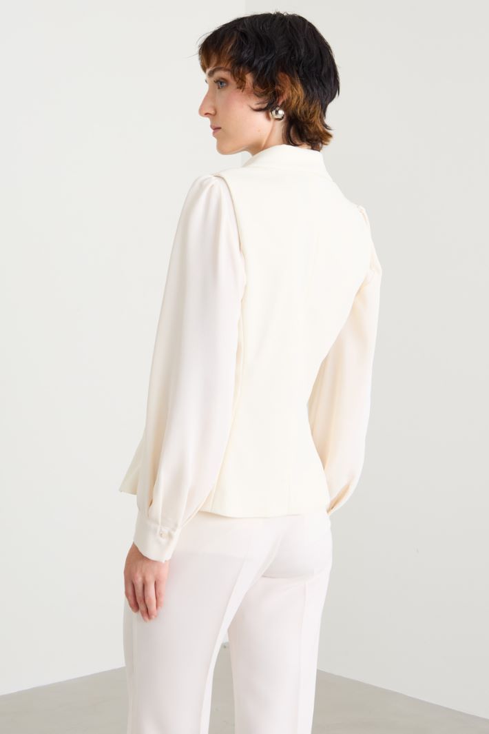 Envers satin gilet Intrend - 2