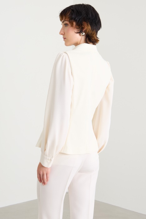 Envers satin gilet Intrend - 2