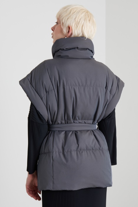 Gilet imbottito con cintura Intrend - 3