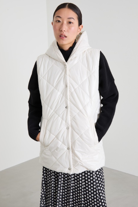 Gilet imbottito trapuntato