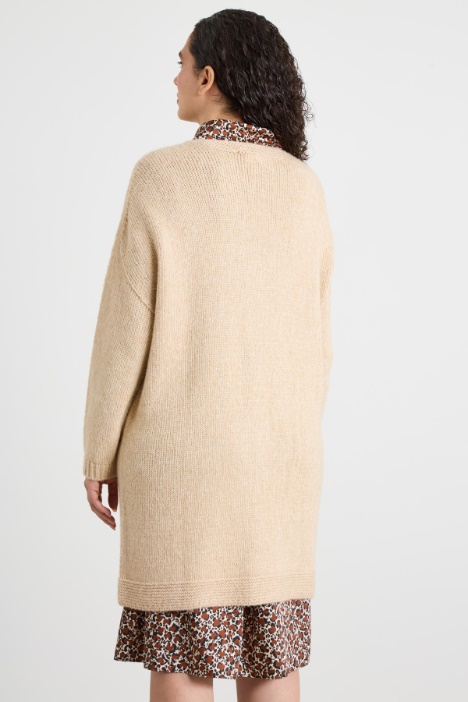 Cardigan con scollo a V