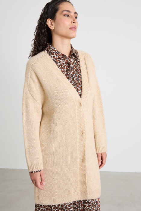 Cardigan con scollo a V Intrend