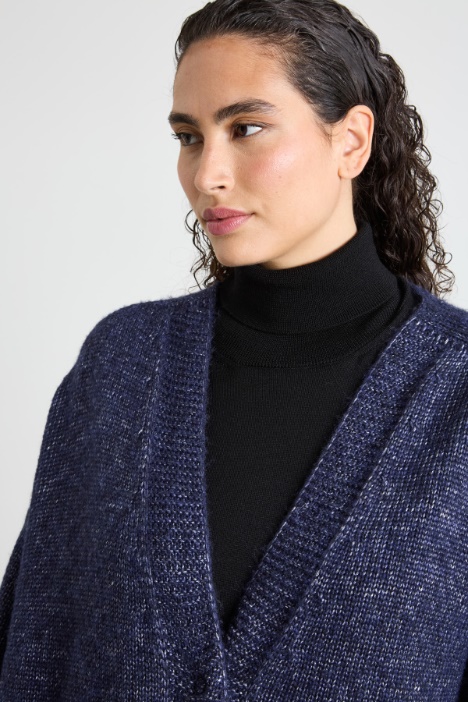 Cardigan con scollo a V