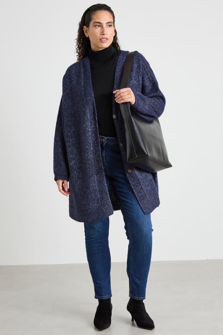 V-neck cardigan Intrend - 3