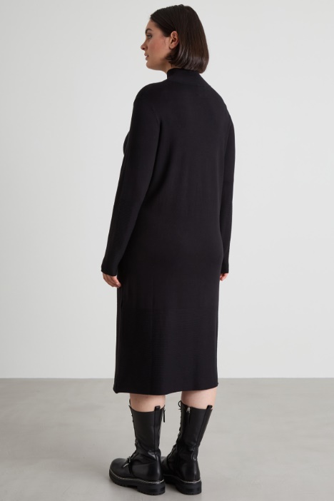 Abito in maglia di viscosa