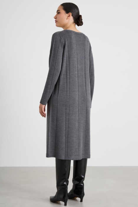 Abito in maglia di lana