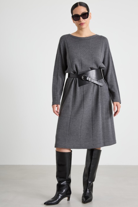 Wool-knit dress Intrend