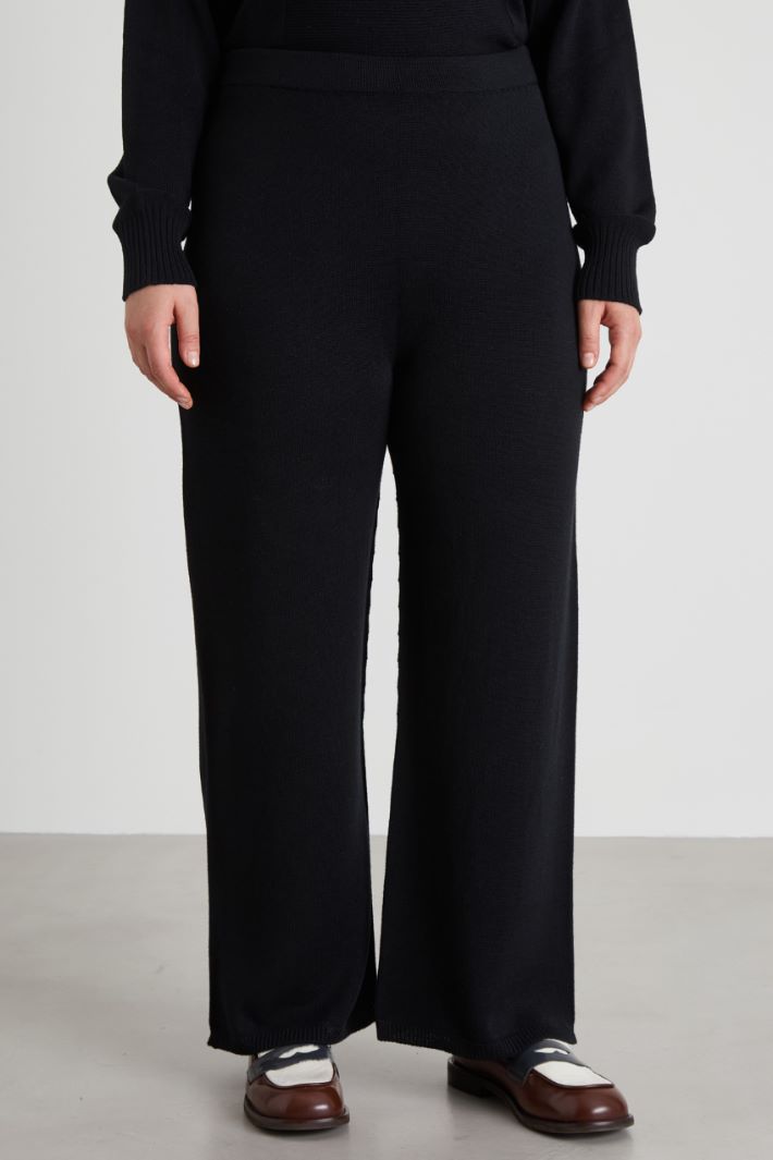 Pantaloni in lana Intrend - 2