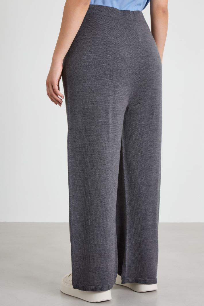 Pantaloni in lana Intrend - 3