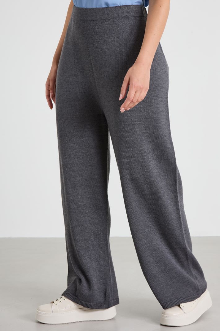 Pantaloni in lana Intrend - 2