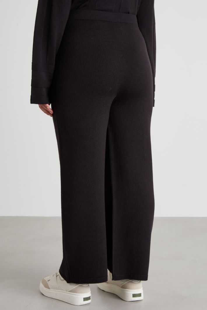 Pantaloni in lana Intrend - 3