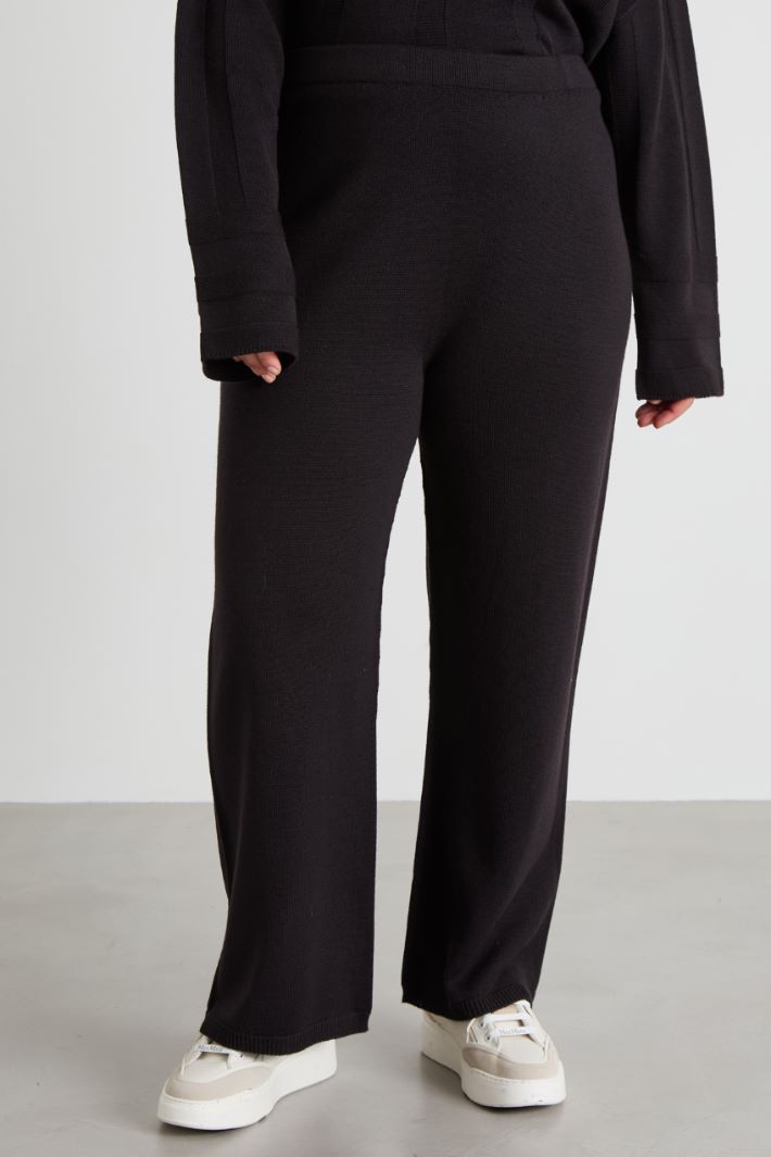 Pantaloni in lana Intrend - 2