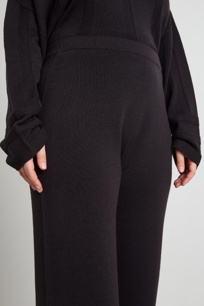 Pantaloni in lana Intrend - 4