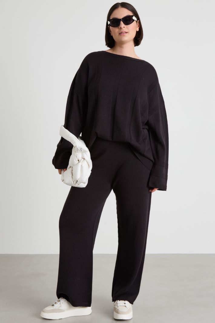 Pantaloni in lana Intrend