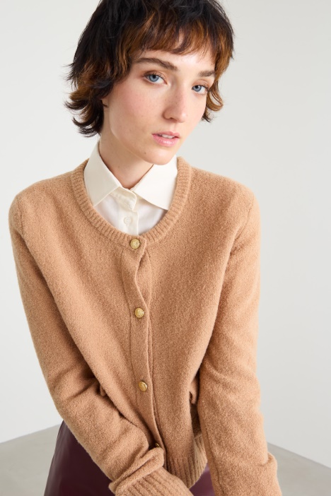 Maglia con motivo incrociato