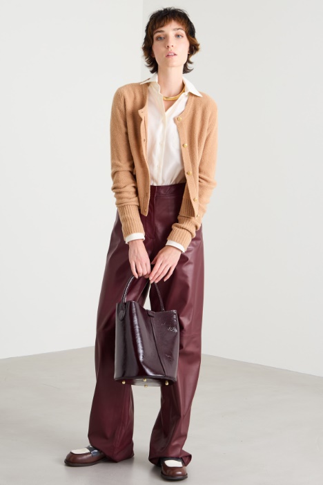 Cross-pattern cardigan Intrend