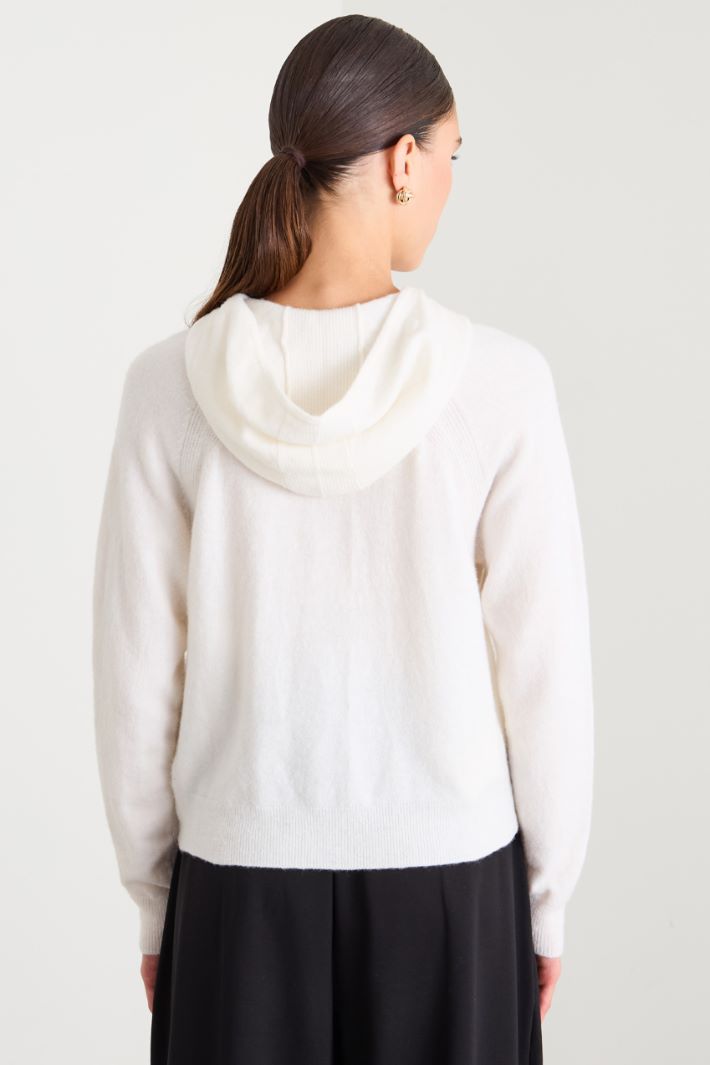 Maglia in lana con cappuccio Intrend - 2