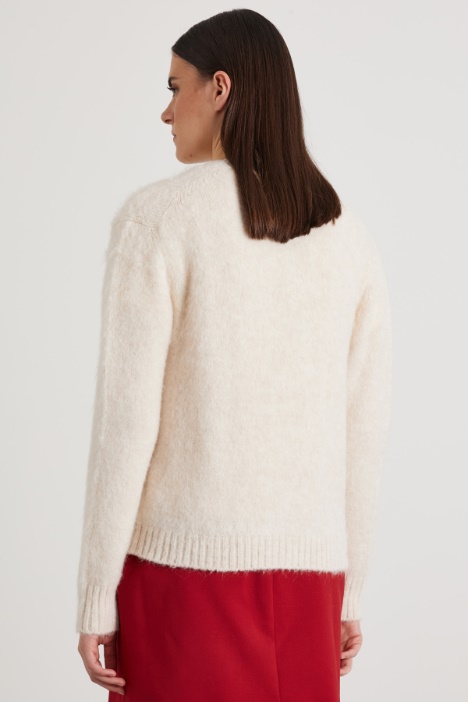 Cardigan in mohair