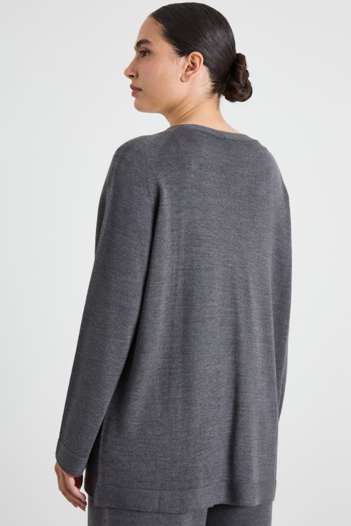 Cardigan in misto lana Intrend - 2