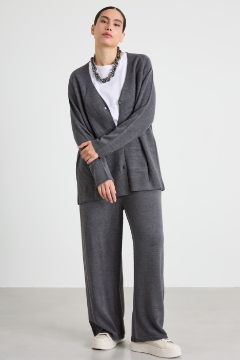 Cardigan in misto lana Intrend