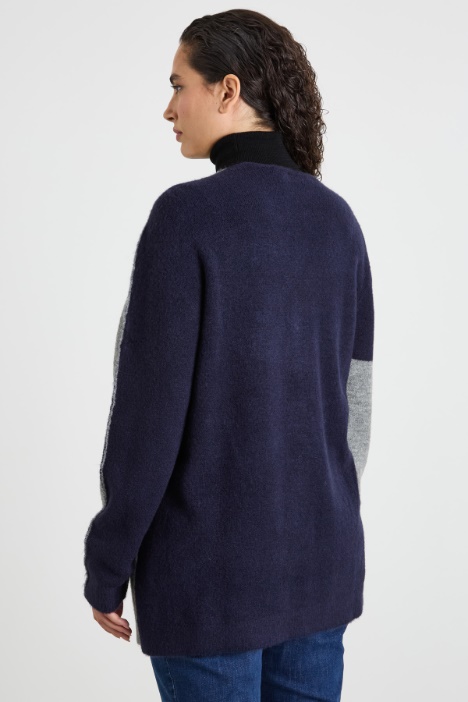 Cardigan con scollo a V