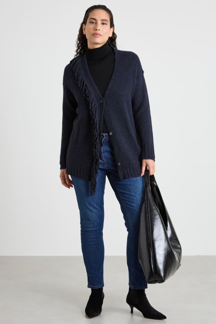 Fringed cardigan Intrend - 3