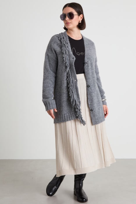 Fringed cardigan Intrend