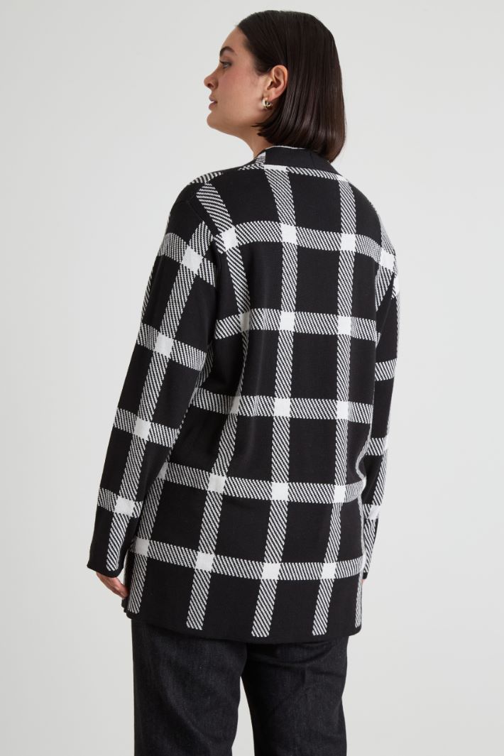 Cardigan in cotone e viscosa Intrend - 2