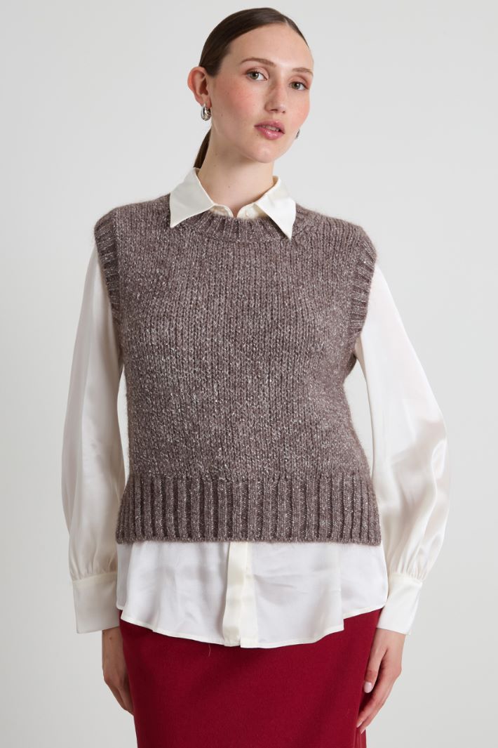 Sequinned gilet Intrend - 2
