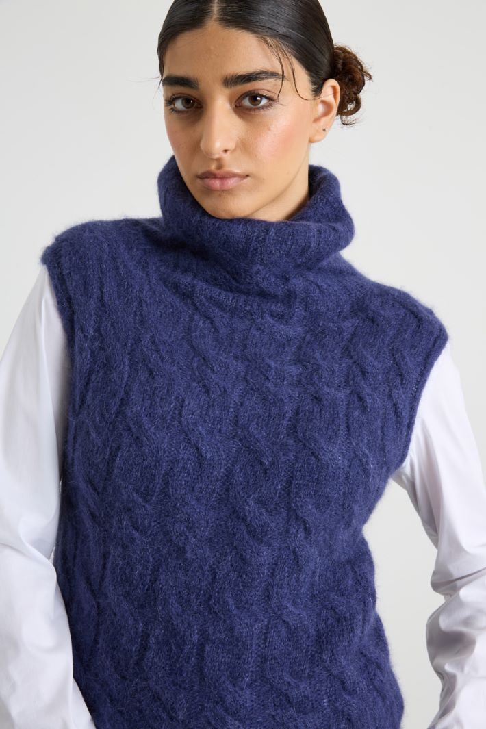 Gilet a trecce Intrend - 4