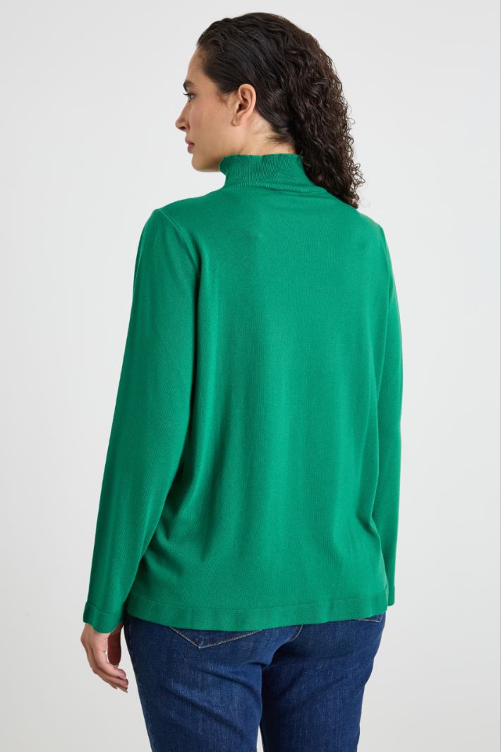 Stretch viscose sweater Intrend - 2