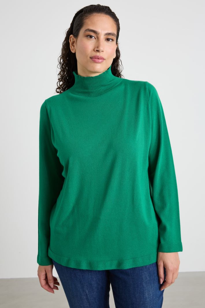 Stretch viscose sweater Intrend