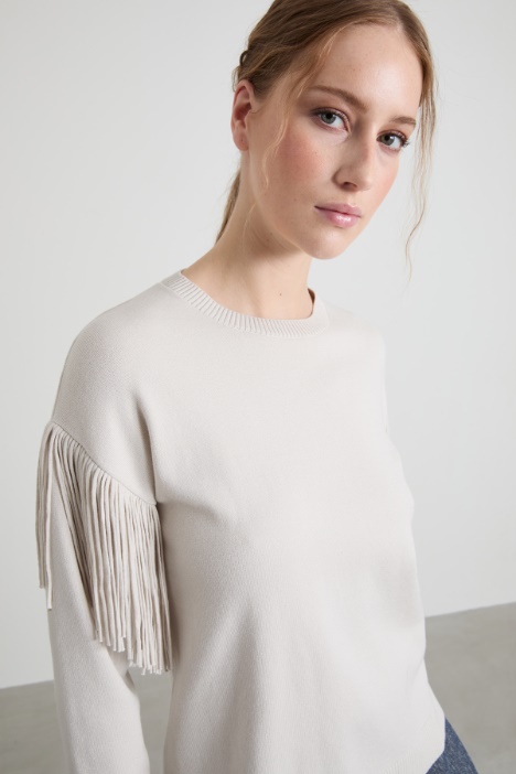 Maglia con frange
