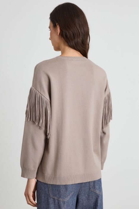 Maglia con frange