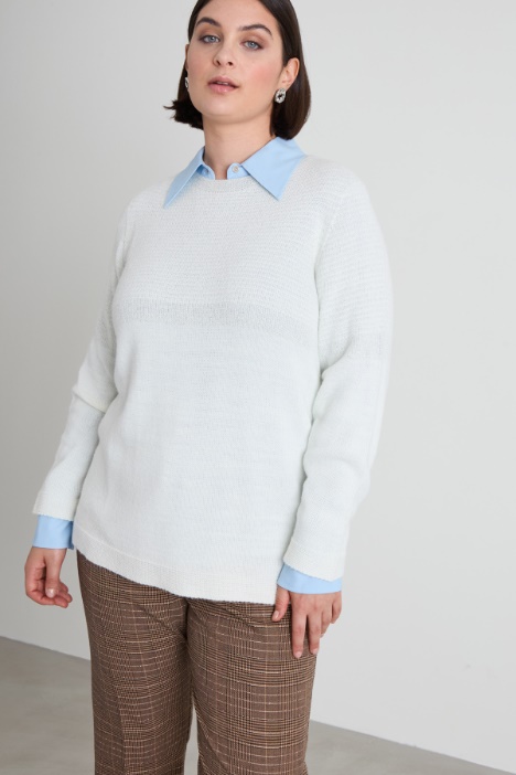 Maglia misto lana Intrend