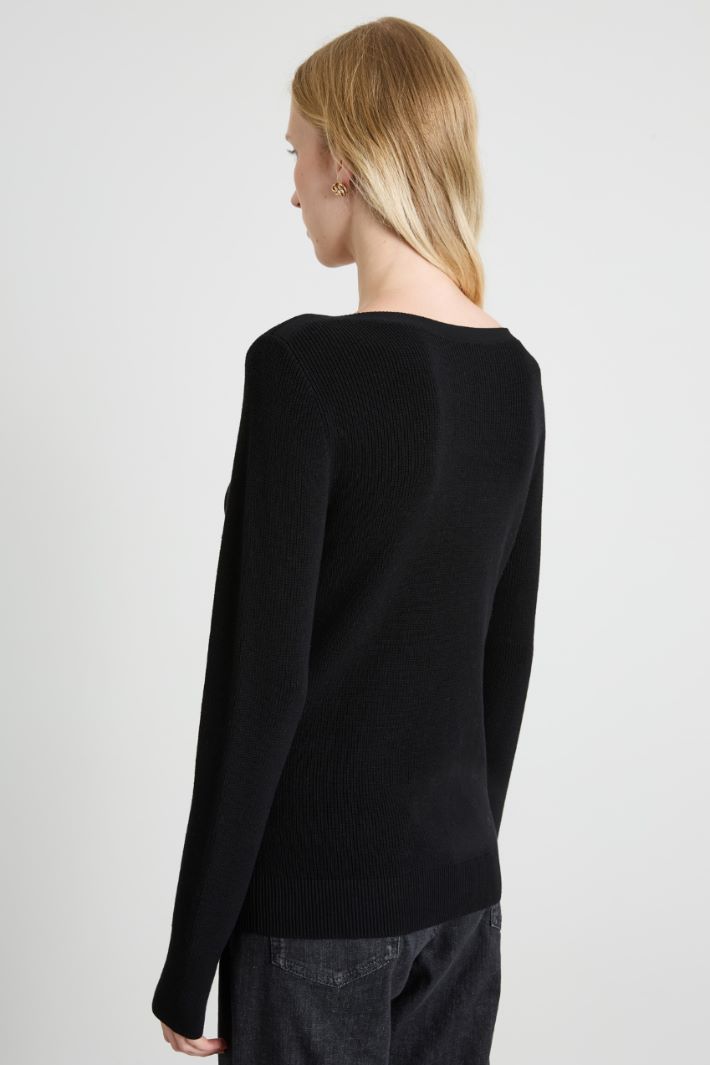 Slim-fit sweater Intrend - 2