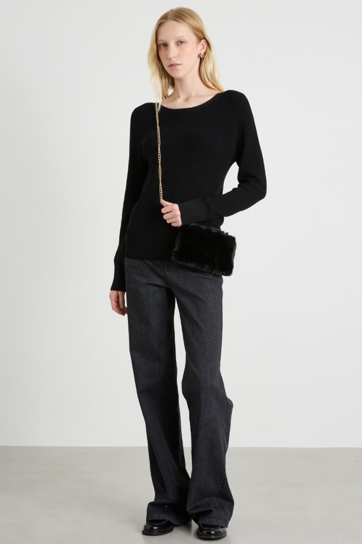 Slim-fit sweater Intrend - 3