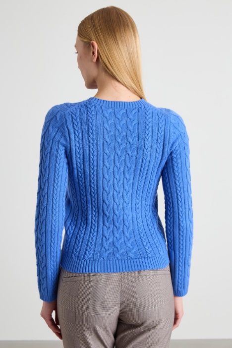 Maglia lavorata a trecce Intrend - 2